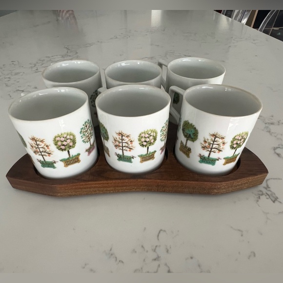 Espalier Lipper & Mann coffee cup set - Picture 5 of 6